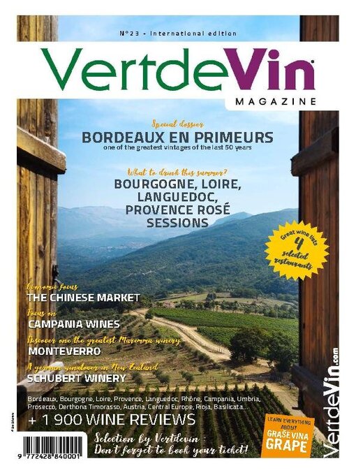 Title details for VertdeVin Wine Magazine by SAS Vertdevin - Available